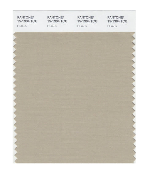 Pantone SMART Color Swatch Card 15-1304 TCX (Humus)