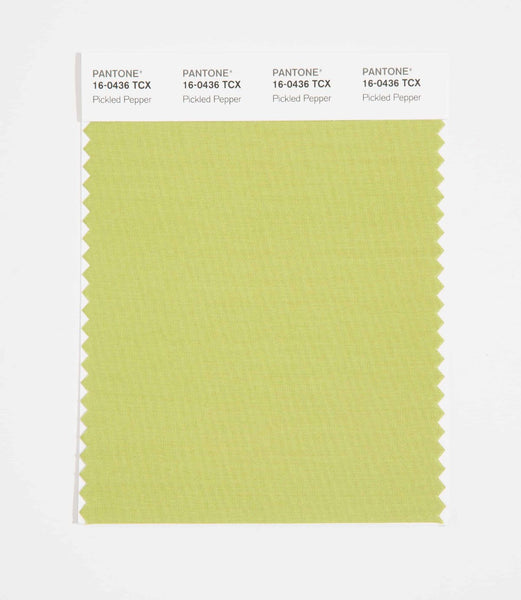 Pantone SMART Color Swatch Card 16-0436 TCX Pickled Pepper