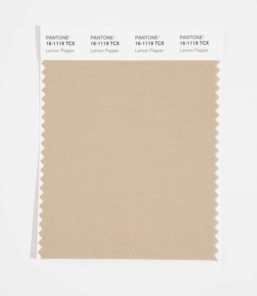 Pantone SMART Color Swatch Card 16-1119 TCX Lemon Pepper