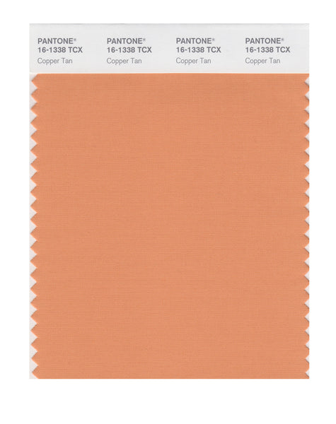 Pantone SMART Color Swatch Card 16-1338 TCX Copper Tan