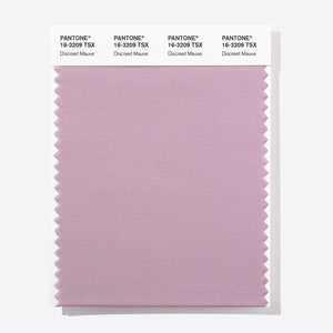 Pantone Polyester Swatch Card 16-3209 TSX Discreet Mauve