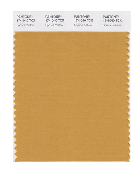 Pantone SMART Color Swatch Card 17-1040 TCX Spruce Yellow