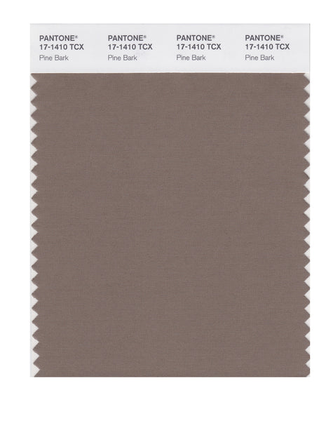 (^^)/  Pantone SMART Color Swatch Card 17-1410 TCX Pine Bark - Columbia