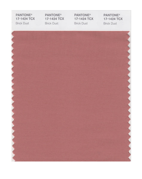Pantone SMART Color Swatch Card 17-1424 TCX Brick Dust - Columbia
