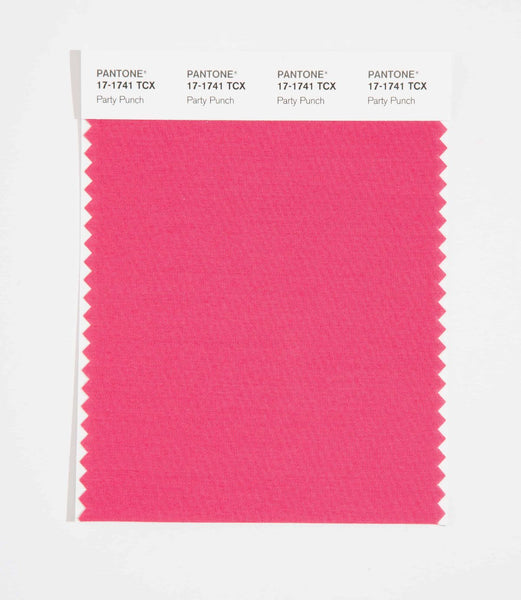 Pantone SMART Color Swatch Card 17-1741 TCX Party Punch - Columbia