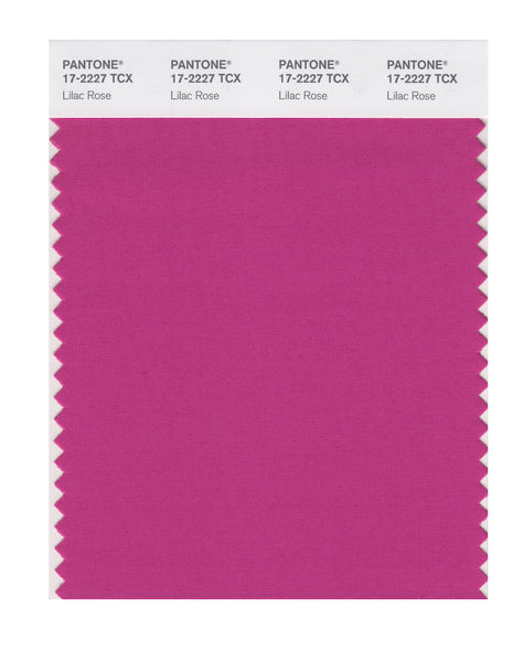 Pantone SMART Color Swatch Card 17-2227 TCX Lilac Rose - Columbia