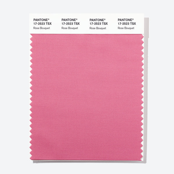 Pantone Polyester Swatch Card 17-2523 TSX Rose Bouquet - Columbia
