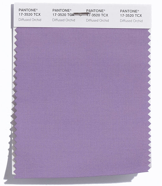 Pantone SMART Color Swatch Card 17-3520 TCX Diffused Orchid