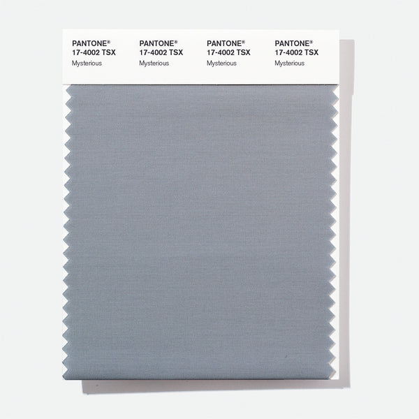 Pantone Polyester Swatch Card 17-4002 TSX Mysterious - Columbia