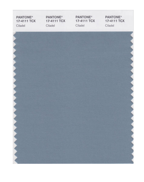 PANTONE 色見本 FASHION,,INTERIORS Pantone SMART Color Swatch Card 17-4111 TCX Citadel - Columbia