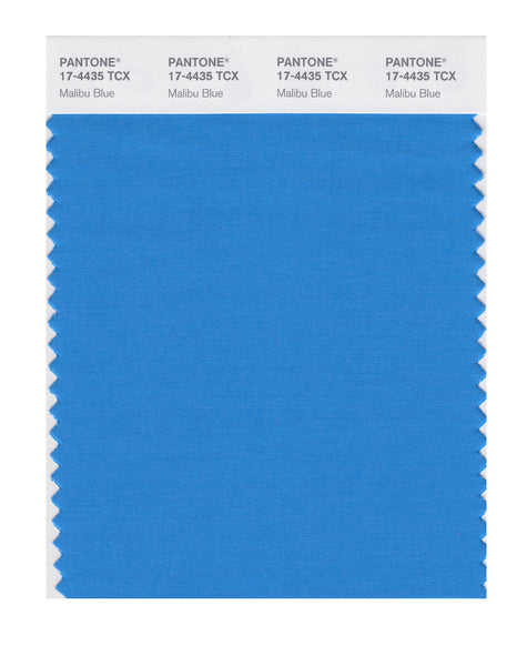 Pantone SMART Color Swatch Card 17-4435 TCX Malibu Blue - Columbia