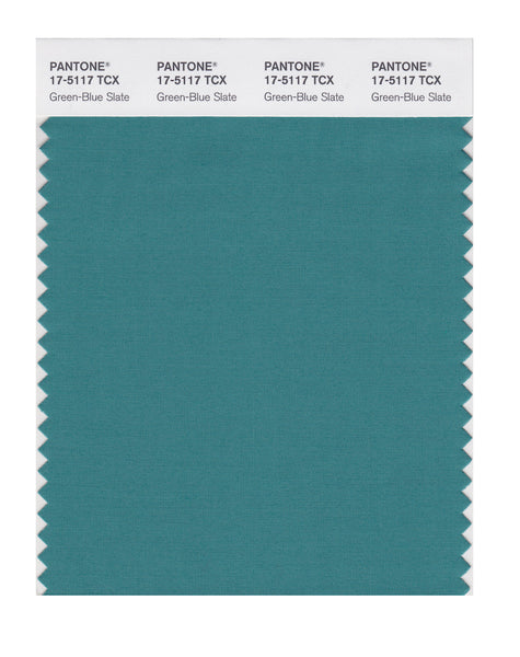 Pantone SMART Color Swatch Card 17-5117 TCX Green-Blue Slate