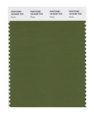 Pantone SMART Color Swatch 18-0228 TCX Pesto