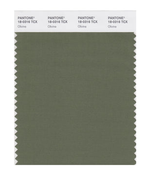 Pantone SMART Color Swatch 18-0316 TCX Olivine