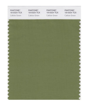 Pantone SMART Color Swatch 18-0324 TCX Calliste Green