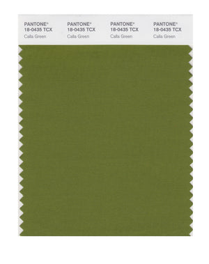 Pantone SMART Color Swatch 18-0435 TCX Calla Green