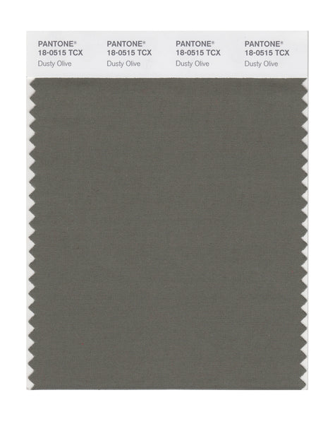 Pantone SMART Color Swatch Card 18-0515 TCX Dusty Olive Columbia