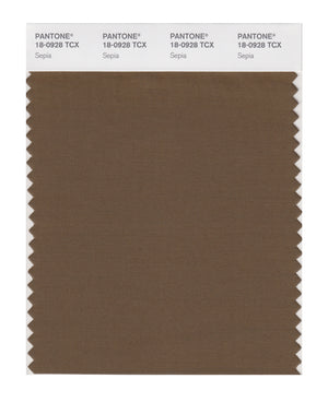 Pantone SMART Color Swatch 18-0928 TCX Sepia