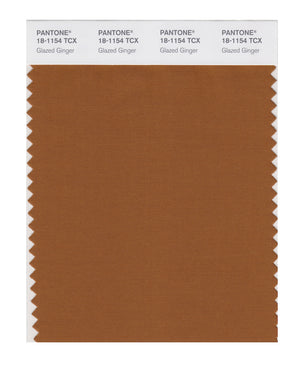 Pantone SMART Color Swatch 18-1154 TCX Glazed Ginger