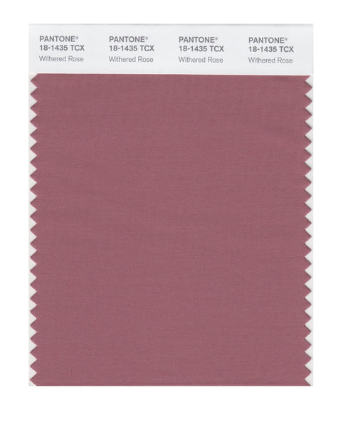 Pantone SMART Color Swatch Card 18-1435 TCX Withered Rose