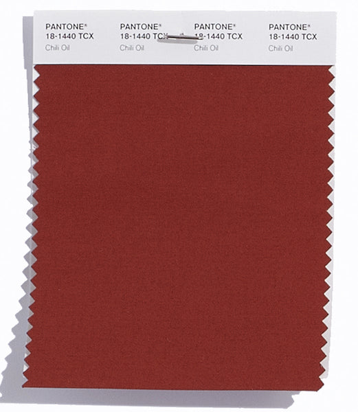 Pantone Smart 18-1448 TCX Color Swatch Card | Chilli