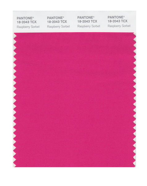 Pantone SMART Color Swatch Card 18-2043 TCX Raspberry Sorbet