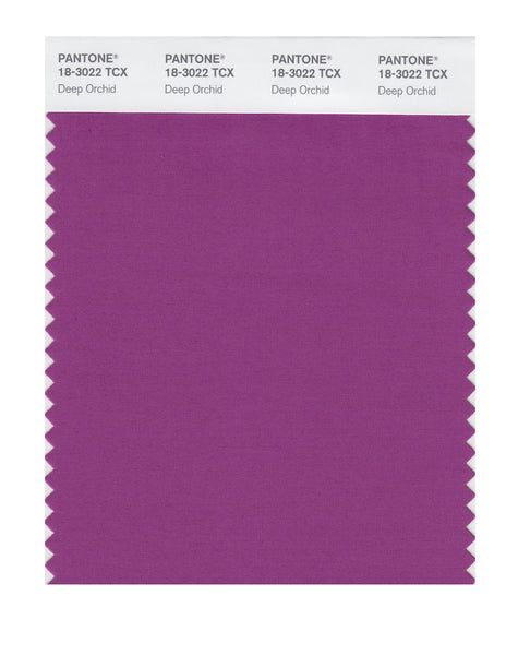 Pantone SMART Color Swatch Card 18-3022 TCX Deep Orchid - Columbia