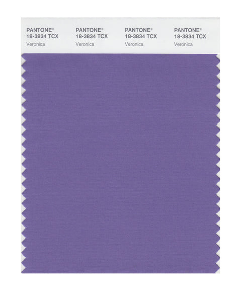 【37v】PANTONE for fashion and  Pantone SMART Color Swatch Card 18-3834 TCX Veronica