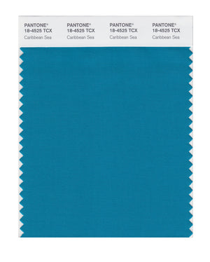 Pantone SMART Color Swatch 18-4525 TCX Caribbean Sea