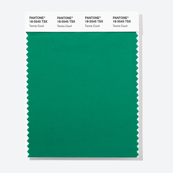 PANTONE カラースウォッチ 1995年版 Pantone Polyester Swatch Card 18-5545 TSX Tennis Court - Columbia