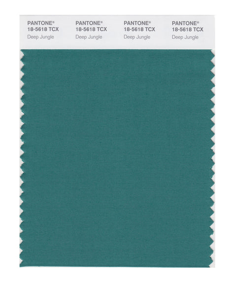 Pantone SMART Color Swatch Card 18-5618 TCX Deep Jungle - Columbia