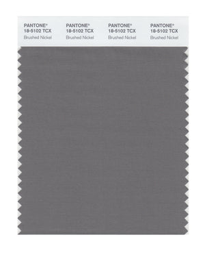 Pantone SMART Color Swatch 18-5102 TCX Brushed Nickel