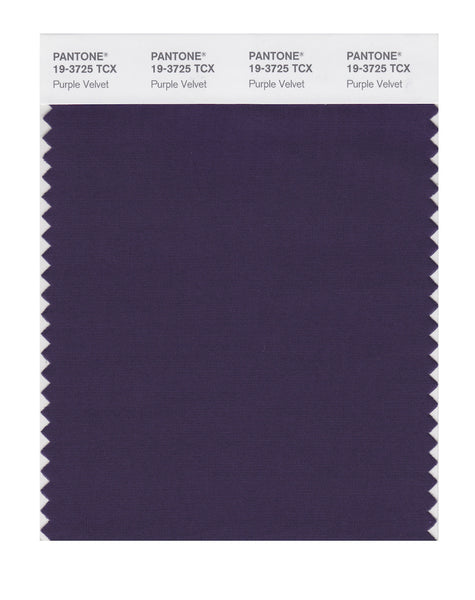 Pantone SMART Color Swatch Card 19-3725 TCX Purple Velvet