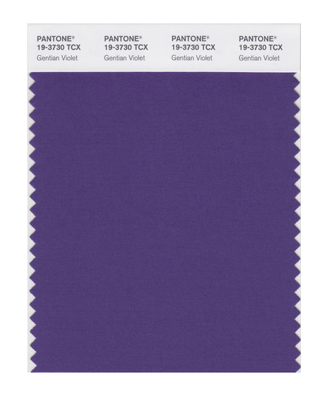Pantone SMART Color Swatch Card 19-3730 TCX Gentian Violet
