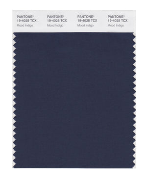Pantone SMART Color Swatch 19-4025 TCX Mood Indigo