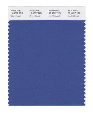 Pantone SMART Color Swatch 19-4037 TCX Bright Cobalt