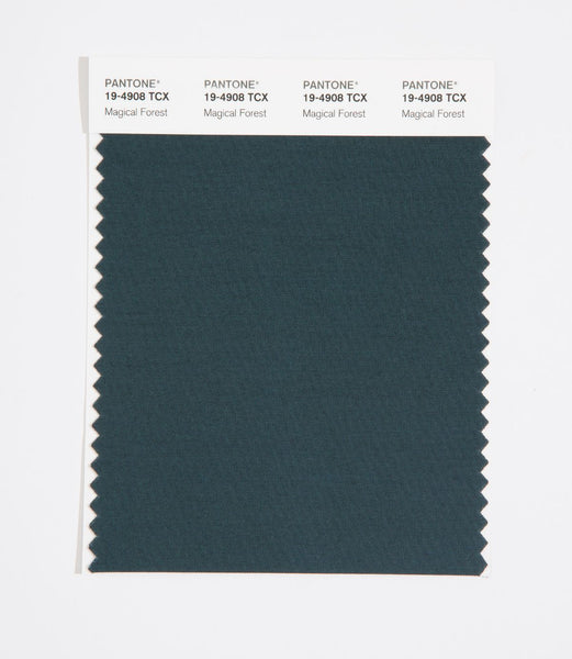 Pantone SMART Color Swatch Card 19-4908 TCX Magical Forest