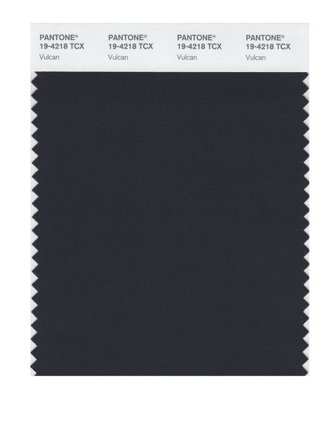 Pantone SMART Color Swatch Card 19-4218 TCX Vulcan - Columbia Omni