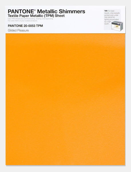 Metallic Shimmers Textile Paper Metallic [TPM] Sheet 20-0053 TPM