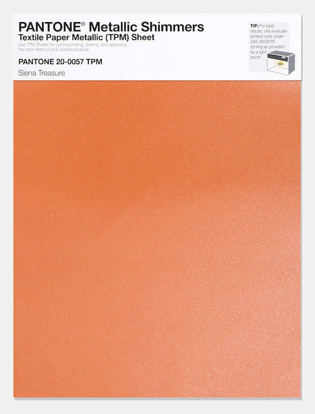 Metallic Shimmers Textile Paper Metallic [TPM] Sheet 20-0057 TPM