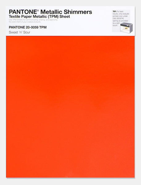 Metallic Shimmers Textile Paper Metallic [TPM] Sheet 20-0059 TPM