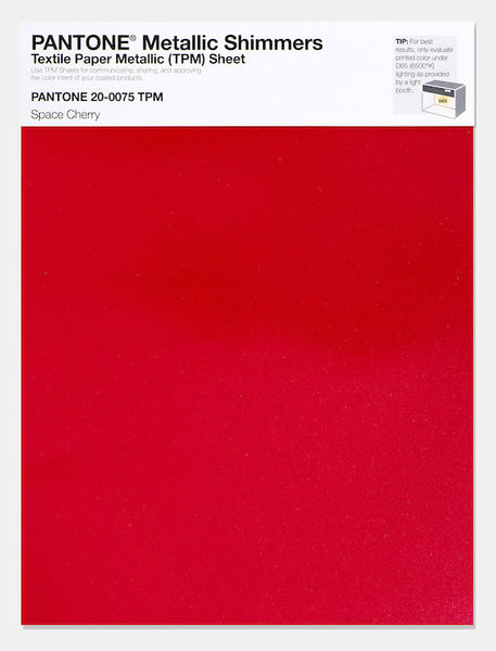 Metallic Shimmers Textile Paper Metallic [TPM] Sheet 20-0075 TPM