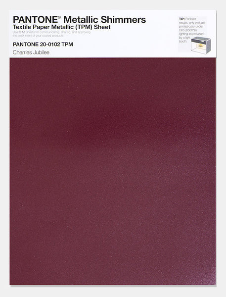 Metallic Shimmers Textile Paper Metallic [TPM] Sheet 20-0102