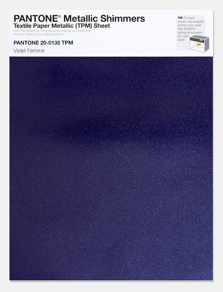 Metallic Shimmers Textile Paper Metallic [TPM] Sheet 20-0135