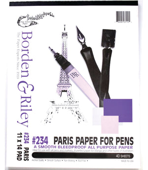 Borden & Riley #234 Paris Bleedproof 40 Sheets/Pad (Various Sizes)