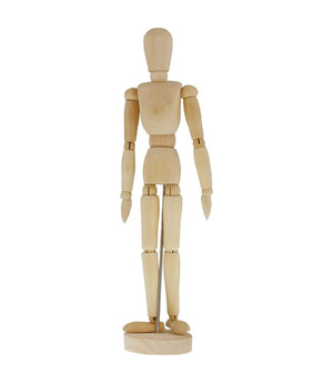 Art Alternatives Wooden Manikin, 12" Male