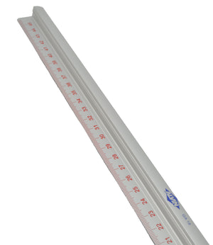 Solid Straightedge Ruler With Measurements (Multiple Sizes)