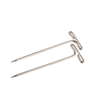 T-Pins, Small Box of 100 Pins (1.5" or 2" Long)