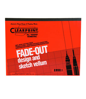 Clearprint 8x8 Grid Fade Out Design & Sketch Vellum Pad (Various Sizes)