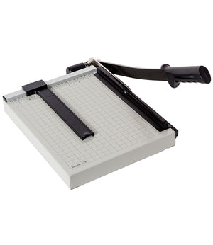Dahle Basic Guillotine Style Cutter (12", 15", or 18") Max Cut 15 Sheet (20LB Paper)